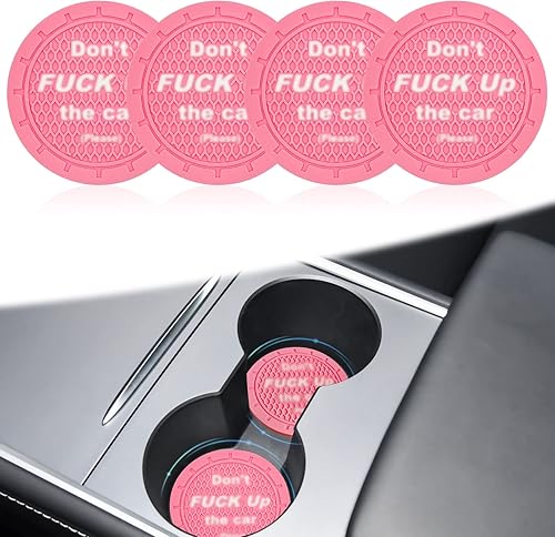 4 portavasos universales antideslizantes integrados, portavasos de PVC, portavasos para automóvil, portavasos para automóvil, portavasos para