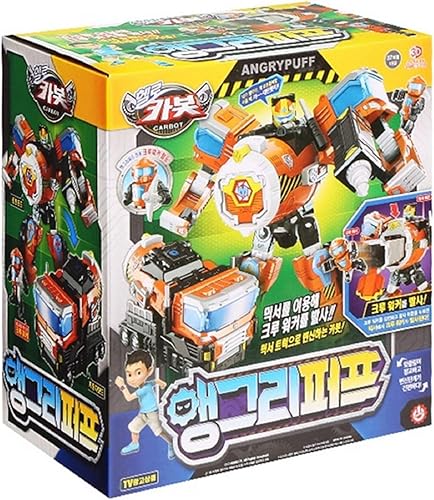 Miniatura 6 de Angry Puff Mezclador de hormigón Transformación Figura de acción Robot Juguete