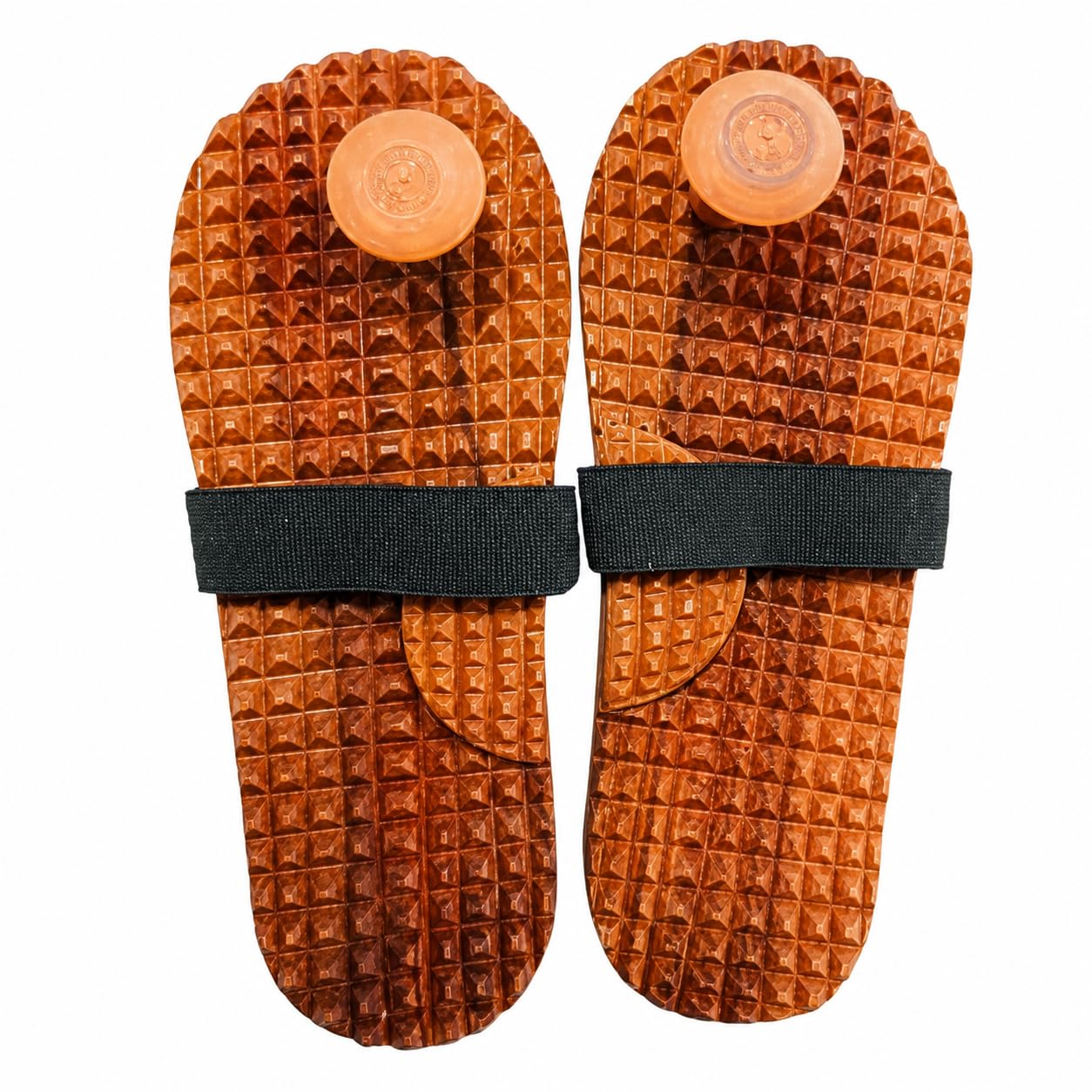 TAJ Wooden Acupressure Slippers for Men & Women Reflexology Massage, | Adjustable Fit, Home & Yoga Use, Natural Wood, Daily Relaxation-picture-10