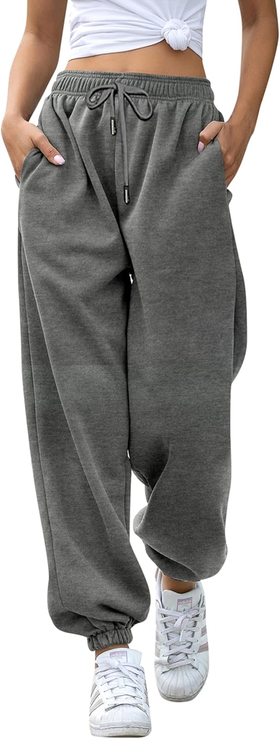 Gvraslvet Cinch Bottom Sweatpants for Women with Pockets