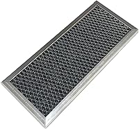 Vista 1 de Filtro de carbón para microondas compatible con los números de modelo de Samsung MC17T8000CG, MC17T8000CG/AA, MC17T8000CS, MC17T8000CS/AA
