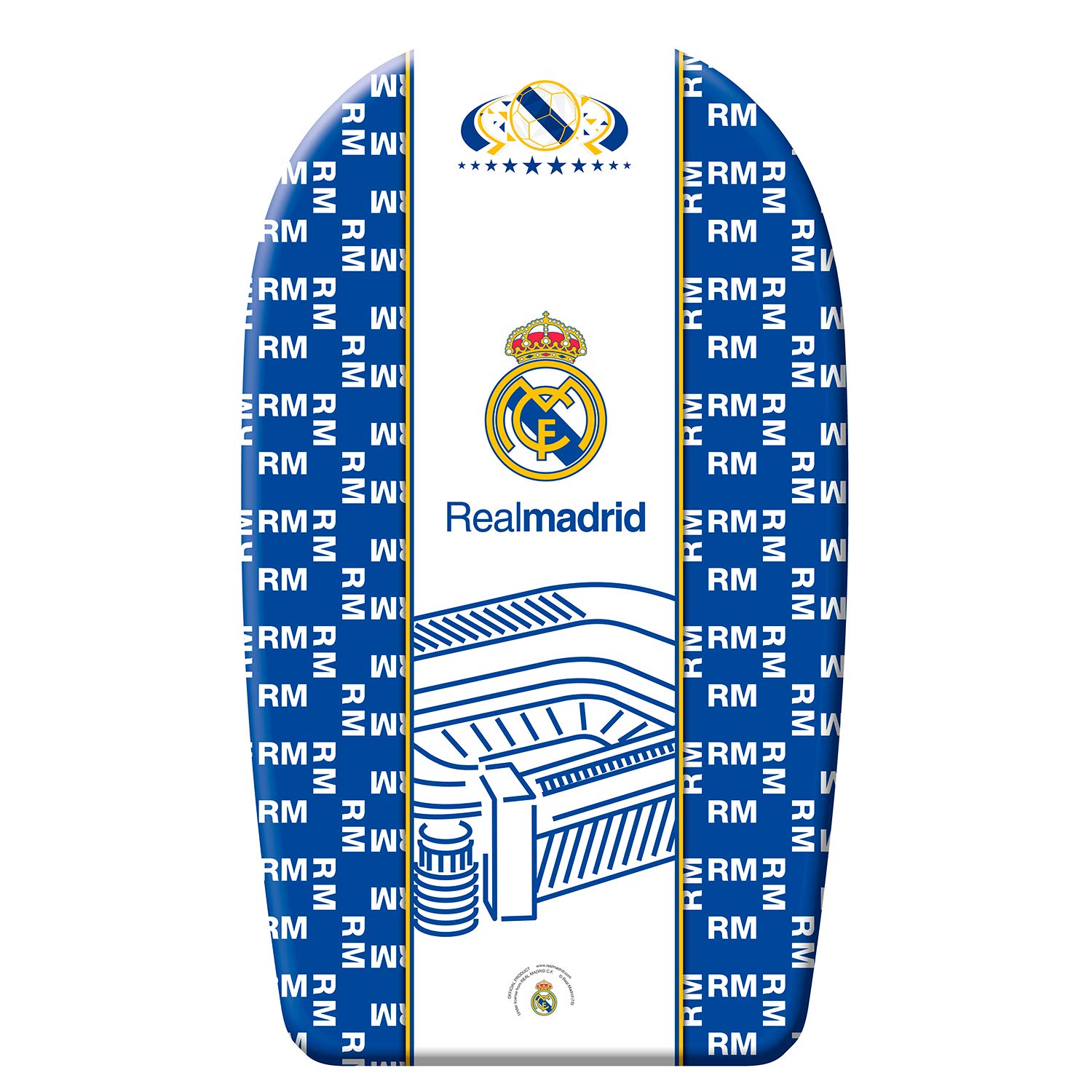 John Tabla de Playa Bodyboard del Real Madrid