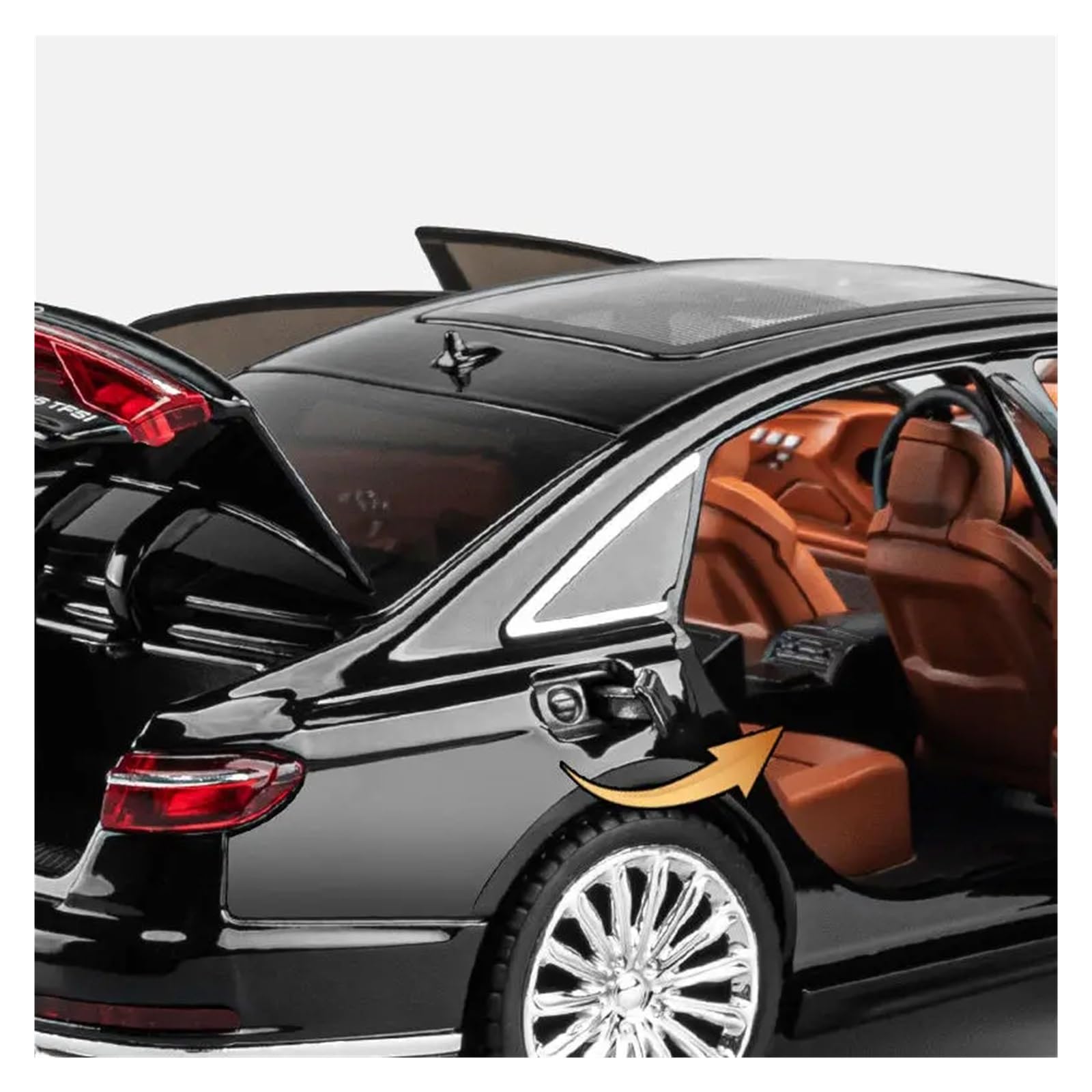 DIOTTI ミニカーモデル アウディ A8 1/24合金車モデルダイキャスト Amazon.co.jp: ミニカーモデル に適合する アウディ A8 1:24