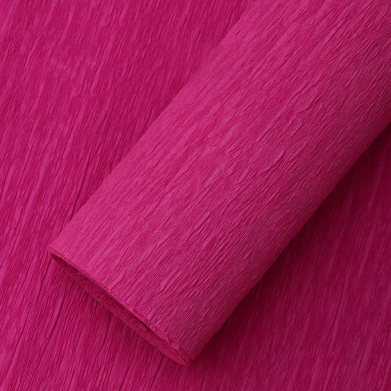 Rose,Crepe Paper Roll (17Inch x 8.2Ft/2Rolls) Heavy Papel Crepe Set