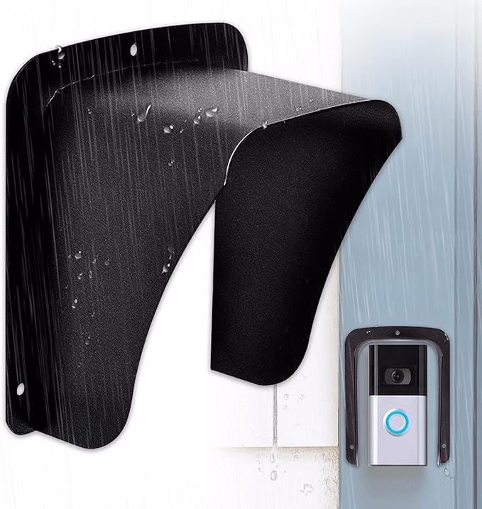 Doorbell Rain Cover Waterproof Shell for Doorbell Camera, Door Access