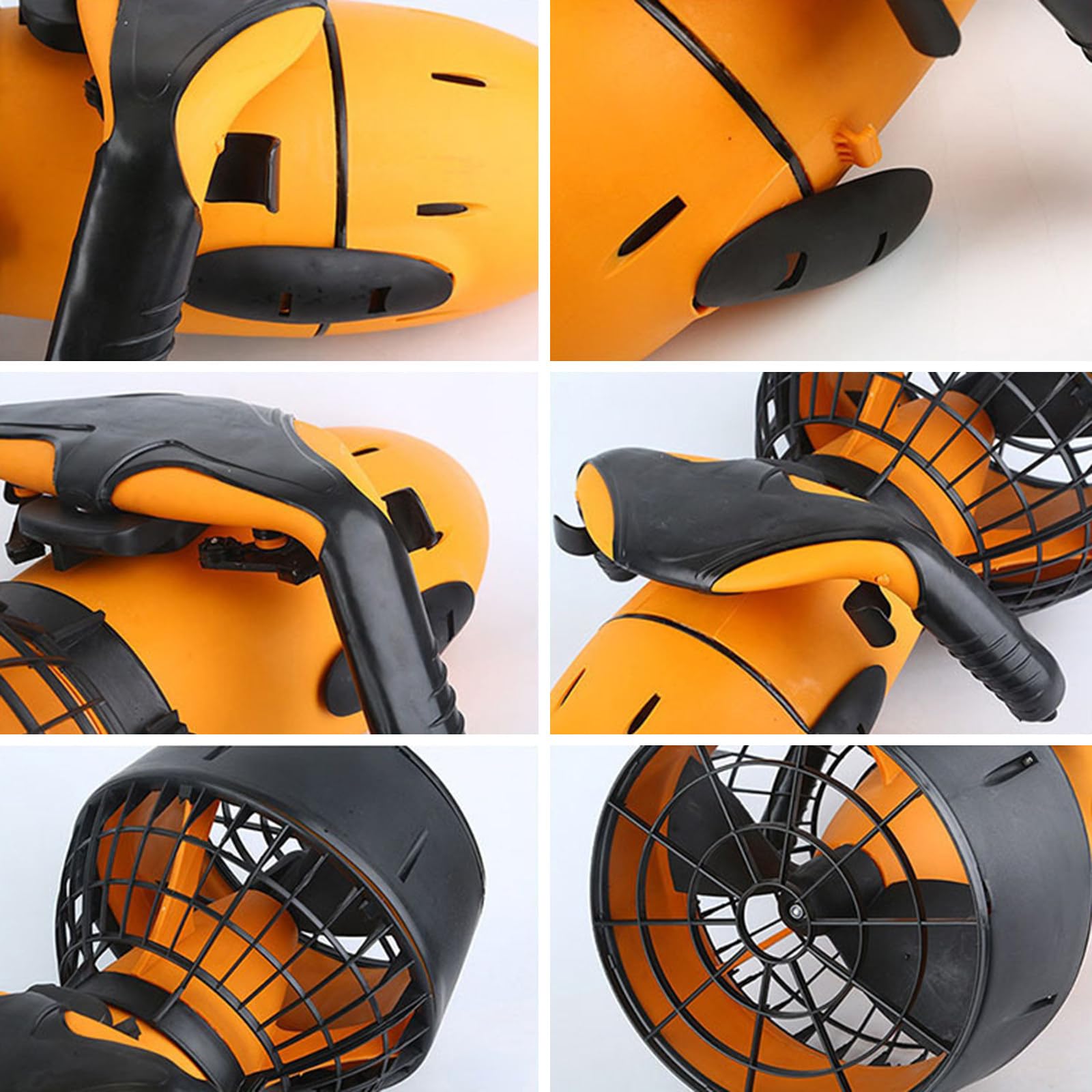 NYANS Scooter Eléctrico Submarino, 40-60 Minutos de Tiempo de Trabajo, para Deportes Acuáticos Piscina y Esnórquel, Potenciadores de Natación de Buceo de 300W