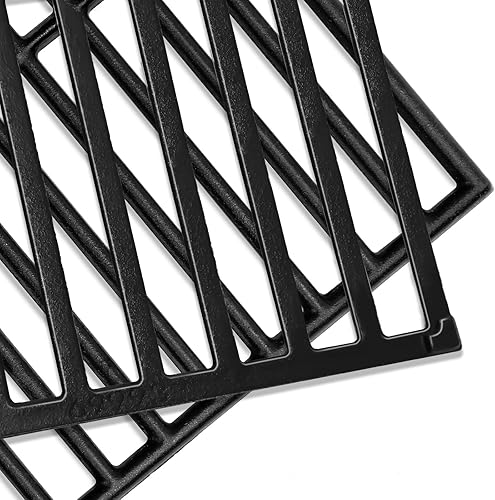 Miniatura 8 de Uniflasy Rejillas de cocción de hierro fundido para Dyna-Glo DGH373CRP-D DGF371CRP-D 3 quemadores, kit de piezas de repuesto de rejilla de cocción,