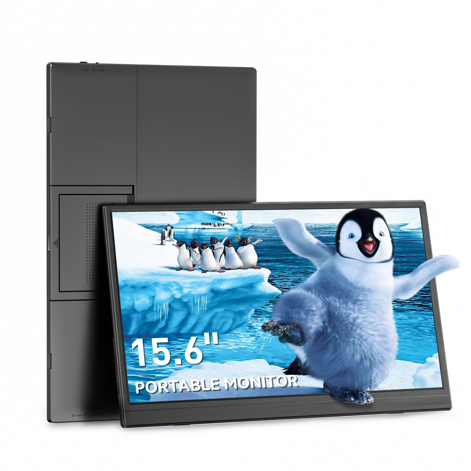 VEOUT 15.6インチ ポータブルモニター 1080P Amazon.com: Veout Portable Monitor 15.6-inch, 1080P USB-C HDMI