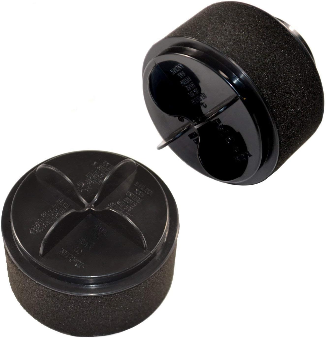 HQRP 2-Pack Inner & Outer Circular Filter Set compatible with Bissell Easy Vac 3130, 3130H, 31305, 31306, 31309, 31303, 31302, 31301, 31304, 31308 Vacuum Cleaner, part 203-7023/2037023 Replacement