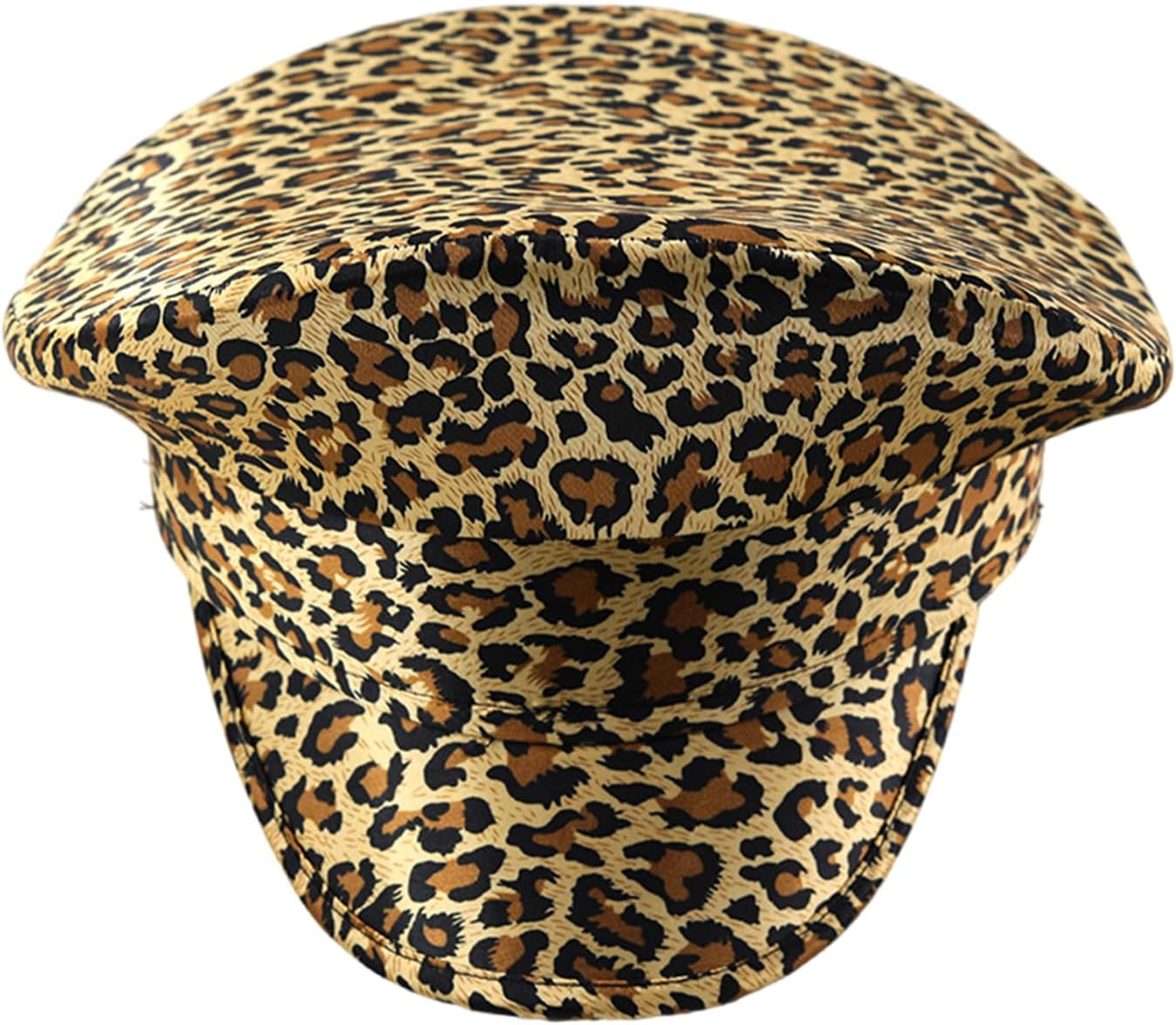 Balaclava, Bridal Hat Captain Carnivals Hats Leopards Print Artist Hats for Photography Carnivals Cocktail Parties