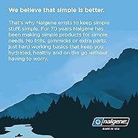 Vista 10 de Nalgene Kids Sustain Grip-N-Gulp Water Bottles Made with Material Derived from 50% Plastic Waste (Using ISCC Certified Mass Balance), Leak Proof