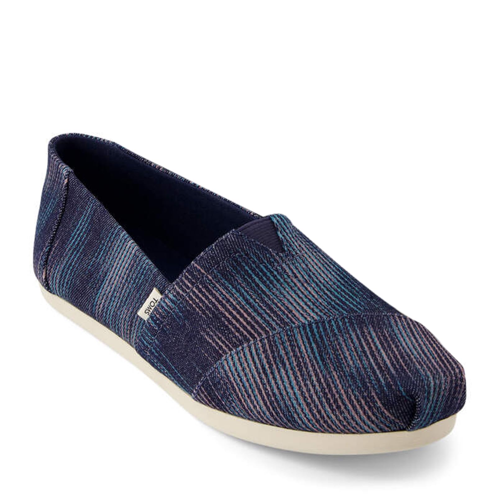 TOMS Women's Alpargata CloudBound Espadrille Loafer Flat, Navy Novelty Denim, 5.5 UK