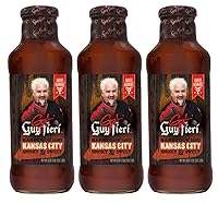 Vista 1 de Guy Fieri Kansas City Style BBQ Sauce - Guy Fieri BBQ Sauce, Kansas City BBQ Sauce, Gluten Free Barbecue Sauces, Kansas BBQ Sauce, Smoky BBQ Sauces