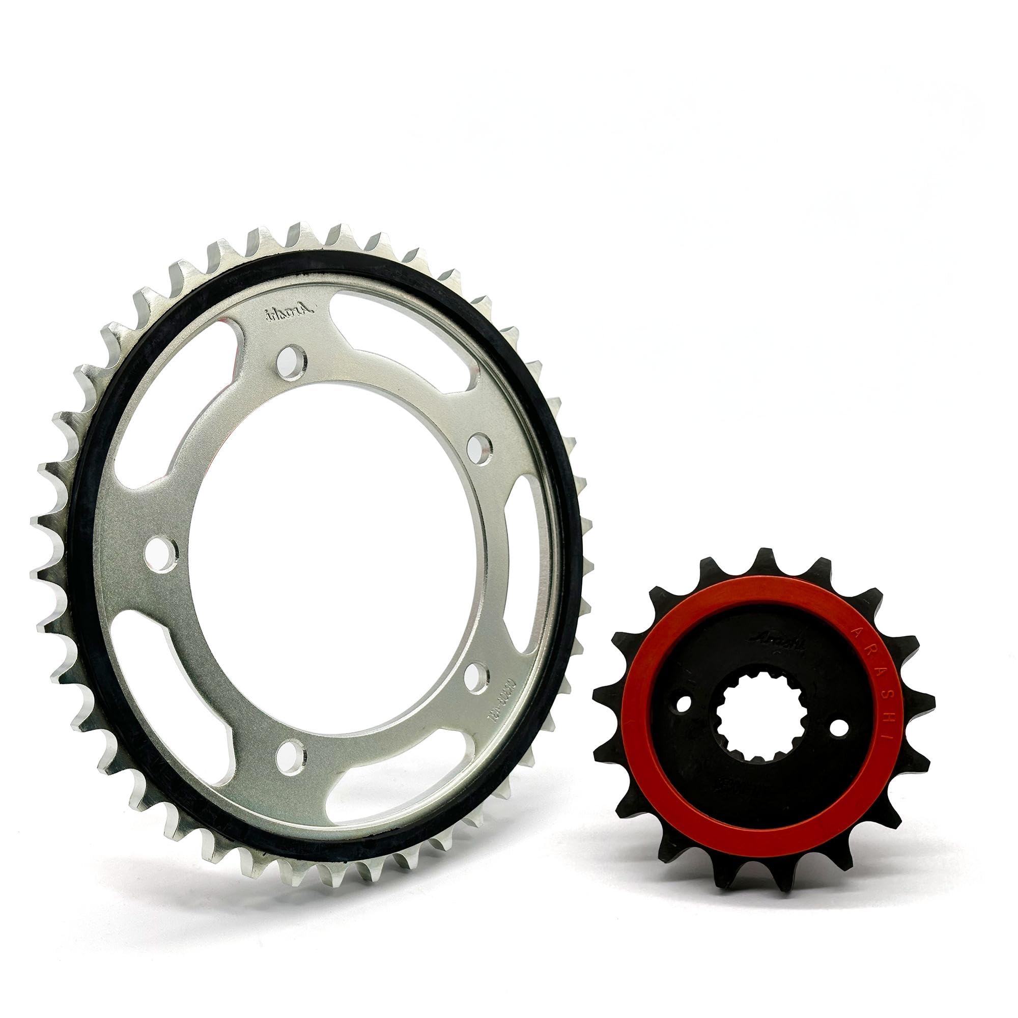 Front 16T Rear 45T Sprocket Kit for Yamaha MT09 FZ09 2014-2020, MT-09 SP 2018, Motorcycle Parts 525 Pitch Rubber Cushioned Reduce noise and vibration