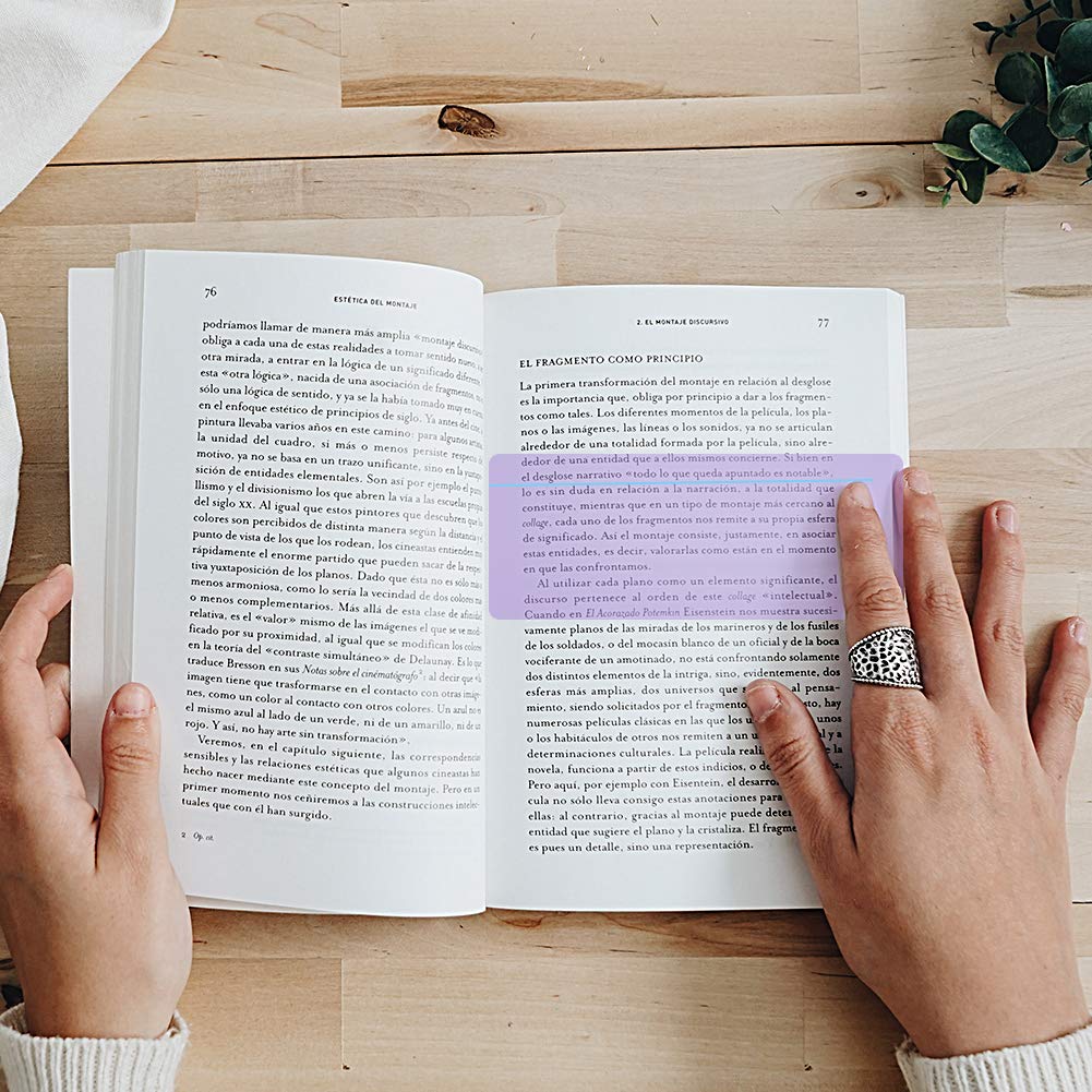 Buy 8 PCS Dyslexia Overlay Ruler, Visual Aids Original Plain Window