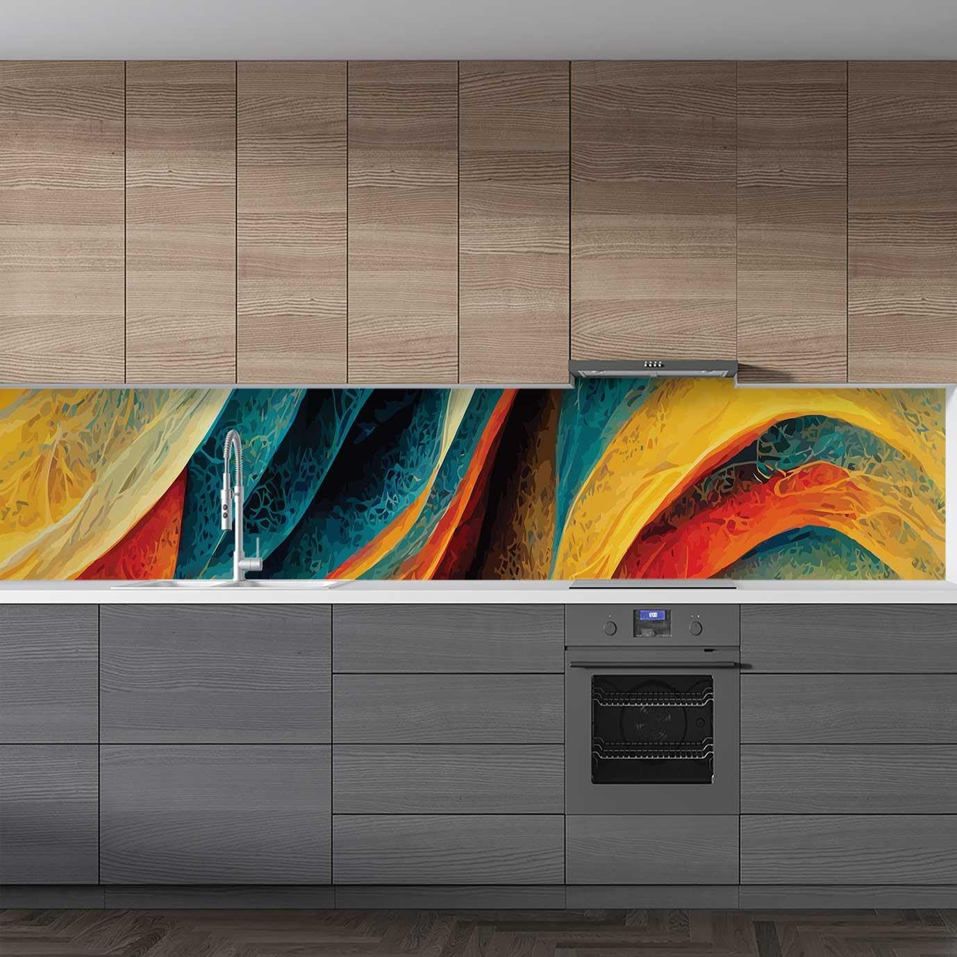 Mutfak Tezgah Arası Folyo Fayans Kaplama Folyosu Bilim 60x100 CM