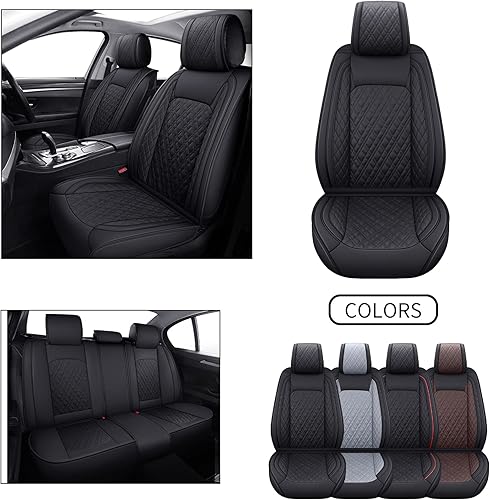 Miniatura 3 de YIERTAI Fundas universales de asiento de coche para Mazda CX-5 Sentra Altima Outlander Raider Mirage Civic CRV Corolla RLX Golf TLX Jetta Passat
