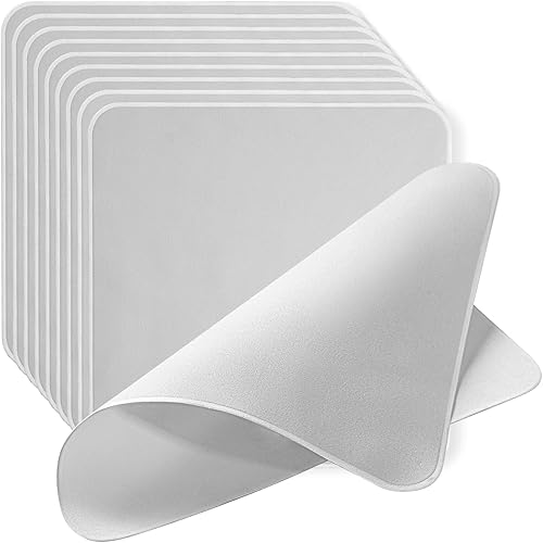 AAwipes Paños de pulido (6.3 x 6.3 pulgadas, gris superfino) compatibles con Apple iPhone, iPad, MacBook, iWatch, paños de limpieza de microfibra de