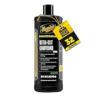 Vista 15 de Meguiar's Compuesto profesional ultracortado M10501 – Compuesto de corte y pulido de grado profesional – Compuesto resistente que elimina arañazos