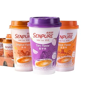 Amazon.com : Senpure 9-Pack Milk Tea Original Flavor&Taro