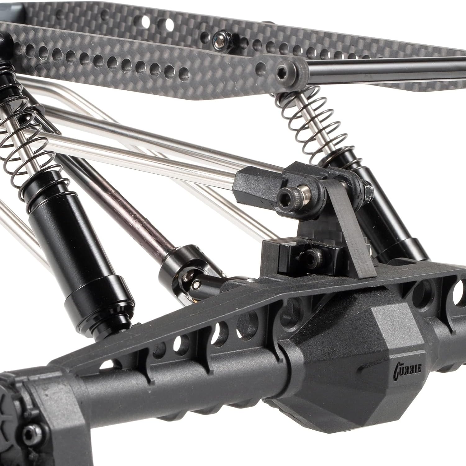 Carbon Fiber LCG Custom Build Chassis Kit and Links Set for 1/10 RC Rock Crawler High Clearance Extreme Breakover (Link Kit)