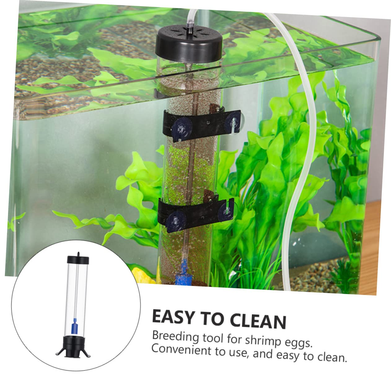 Toyvian Incubadora de Huevos de Camarón para Cría de Peces, Plástico