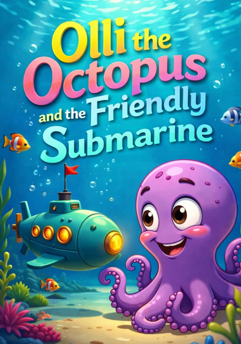 Olli the Octopus and the Friendly Submarine: A Calm Bedtime Ocean Adventure That Teaches Kids About Submarines and the Deep Sea