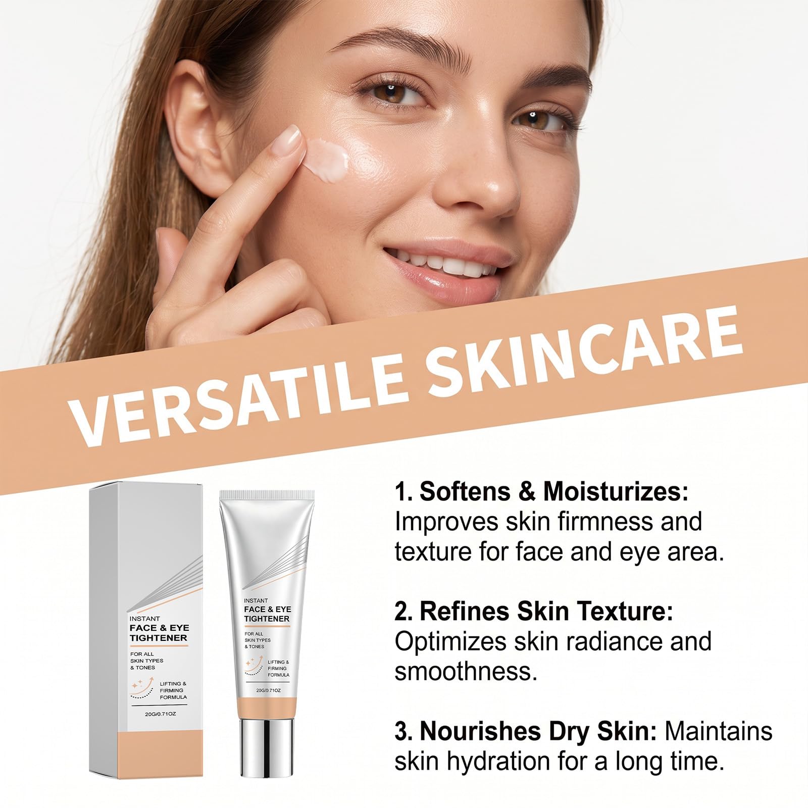 Crème liftante visage et contour des yeux - 20g