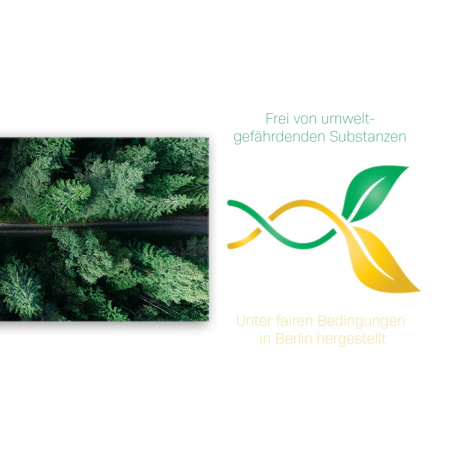 ge Bildet® Quadro su Tela di Alta qualità, Wood II- 3063