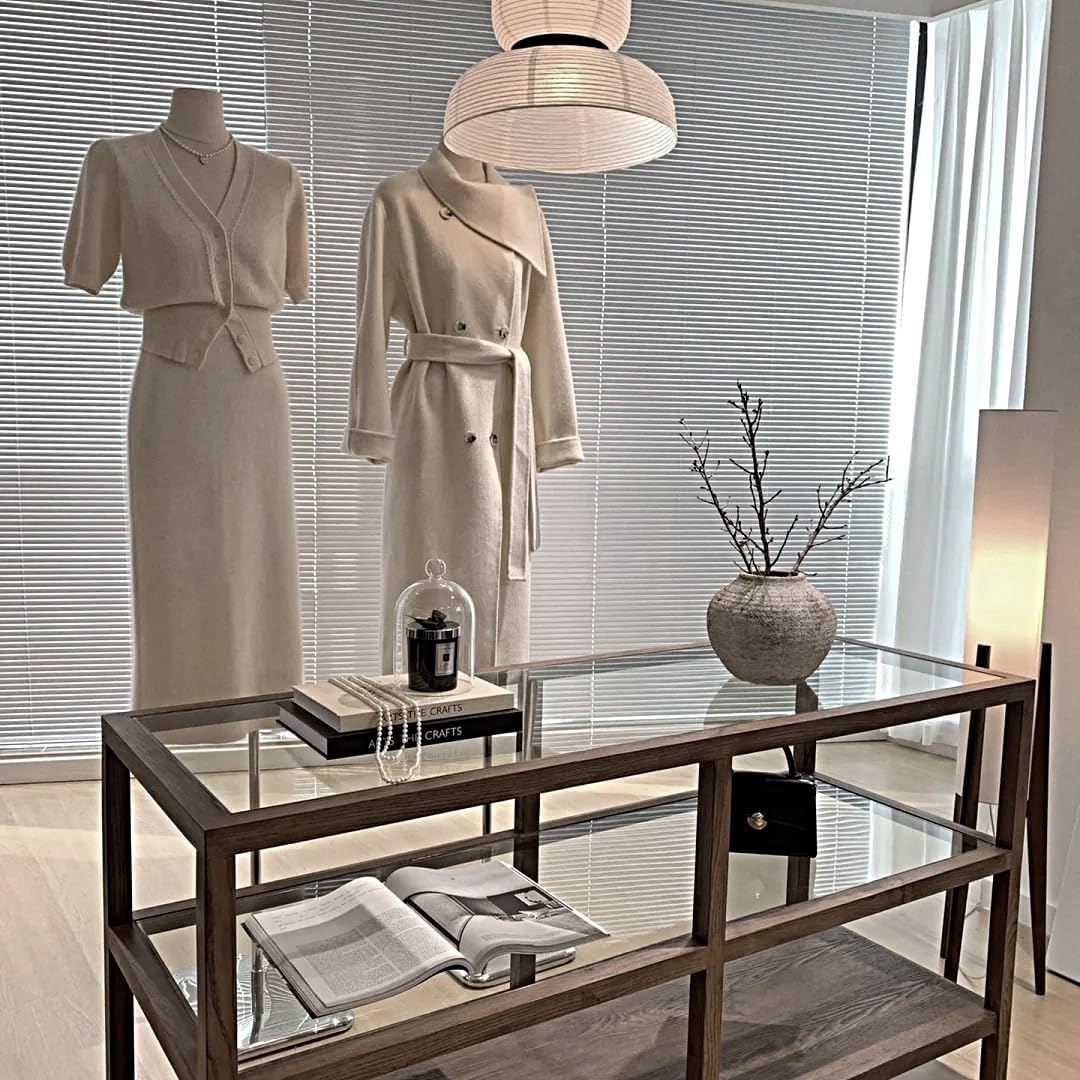 Female Mannequin Torso, Window Clothing Display Dress Forms, Clothing Display Stand for Retail Clothing Shops, Jewelry Shows,Gold