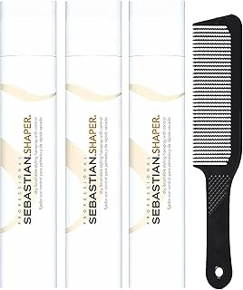 Shaper - Medium Hold Hairspray - Includes Stylish Comb - 10.6 OZ - 3-Pack