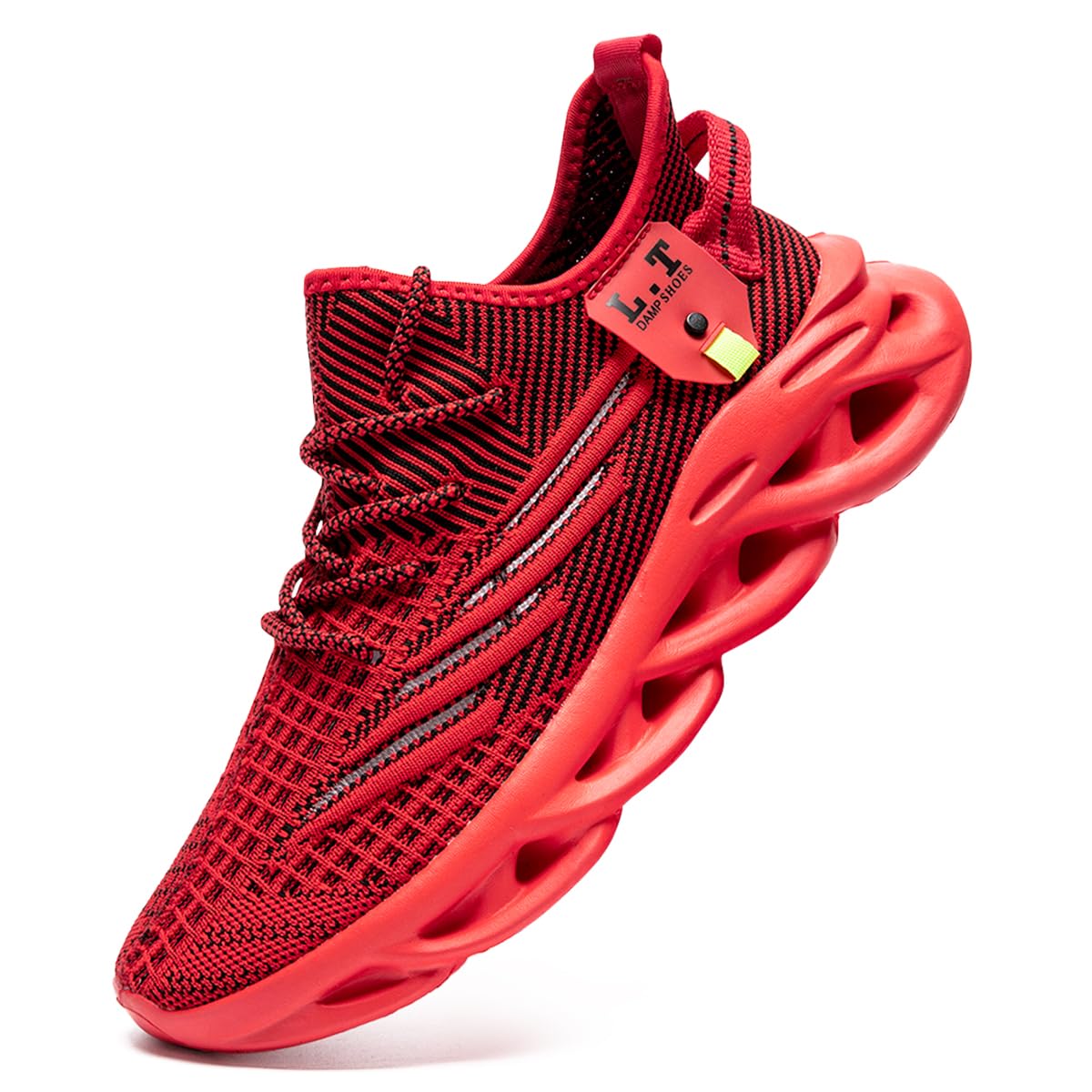 Men Running Shoes Mens Tennis Shoes Lightweight Breathable Fashion Sneakers Non Slip Workout Gym Shoes for Running