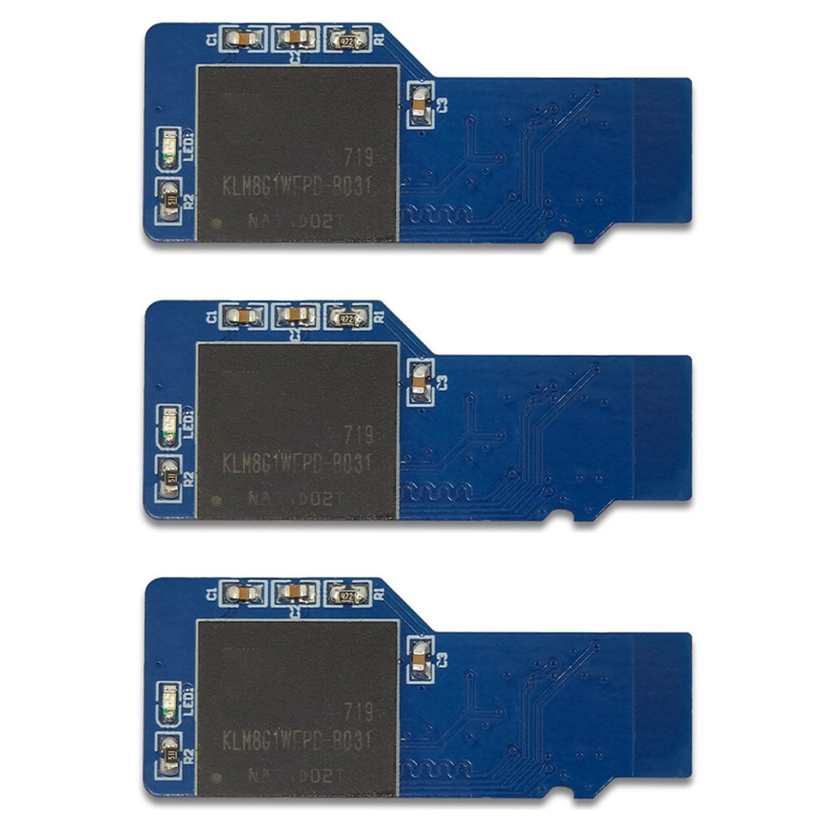 3X EMMC do Modułu Karty TF 40 MB/S 8 GB BGA153 BGA169 do Karty TF MMC Karta Rozruchowa Płyty Rozwojowej Linux
