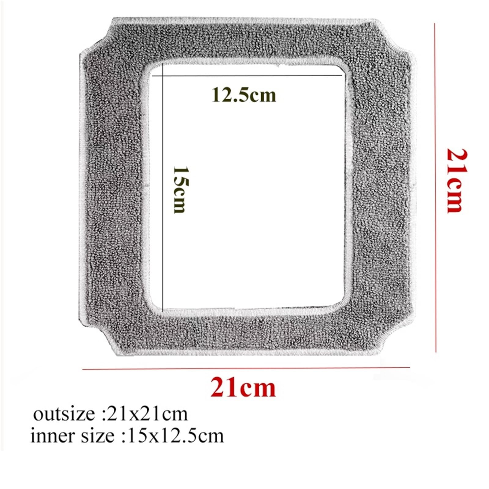 Mocio For Pulizia, Compatibile Con ABIR, Robot Lavavetri WD8, Stracci Lavabili Riutilizzabili For Lavare Vetri Finestre, Pezzi Ricambio(18pcs)