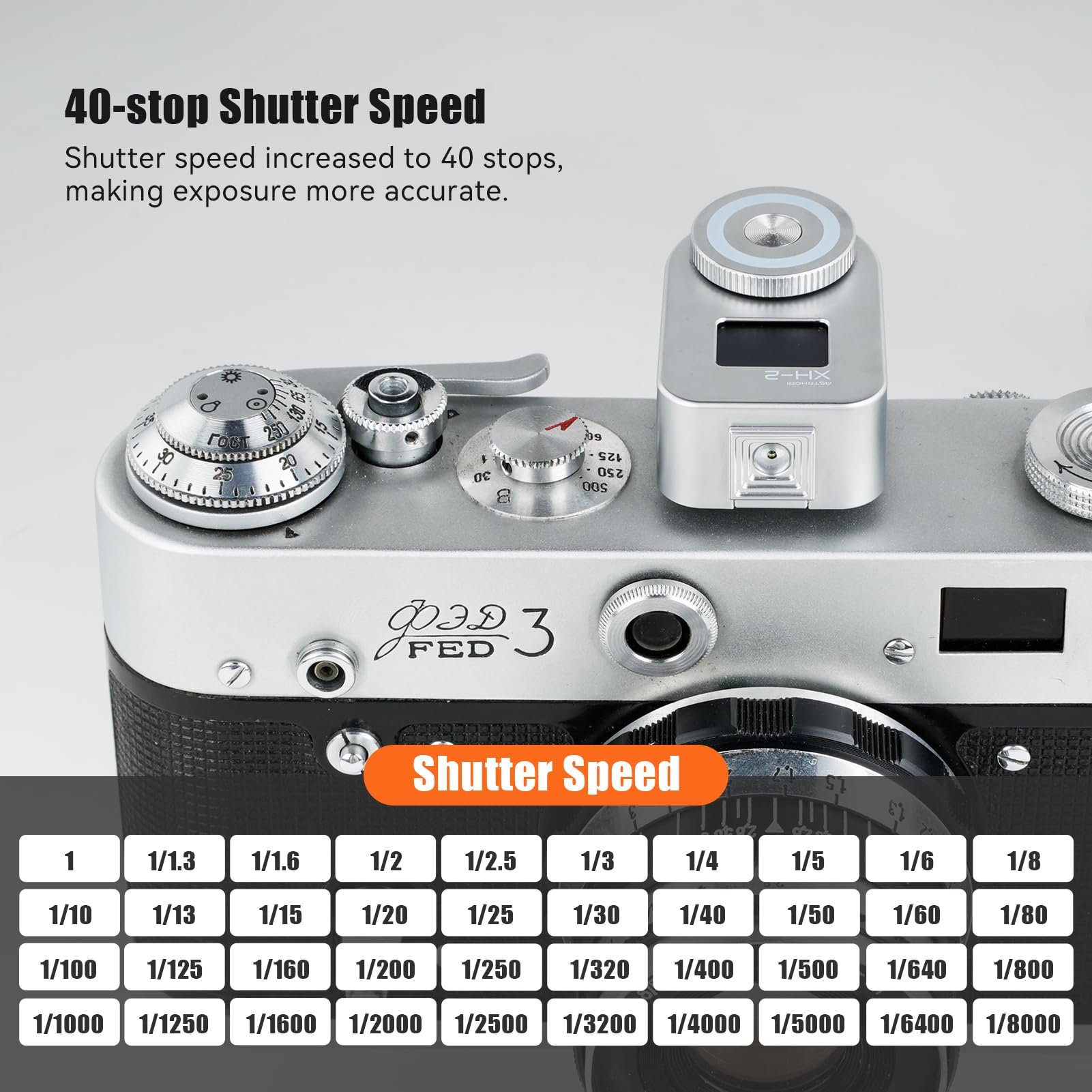 Amazon | AstrHori XH-2露出計 撮影用メーター 40速シャッター速度