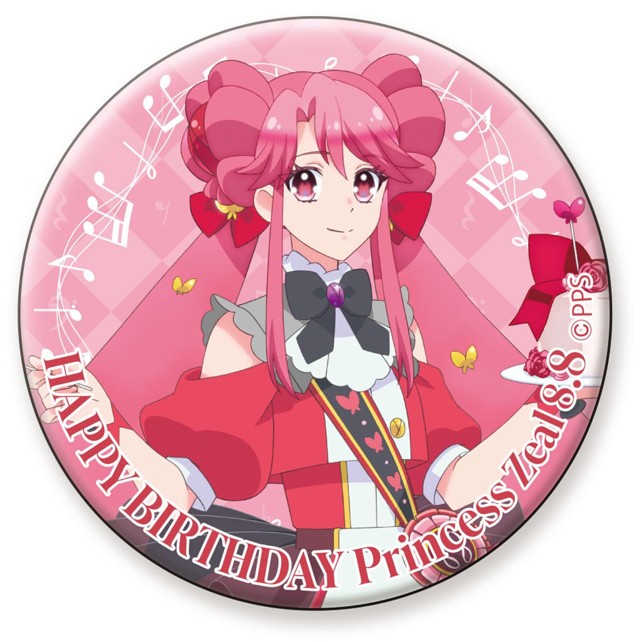 Amazon.co.jp: プリンセッション・オーケストラ バースデー缶バッジ