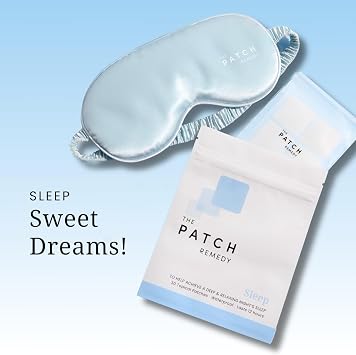 The Patch Remedy Sleep | Valerian, Passionflower, Hops, Magnesium Glycinate | 30 Patches