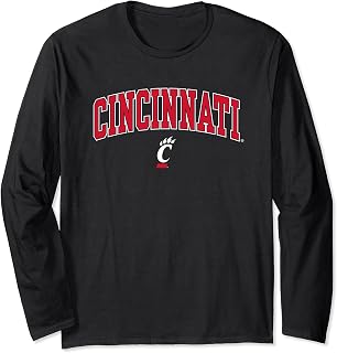 Cincinnati Bearcats Arch Over Officially Licensed Long Sleeve T-Shirt