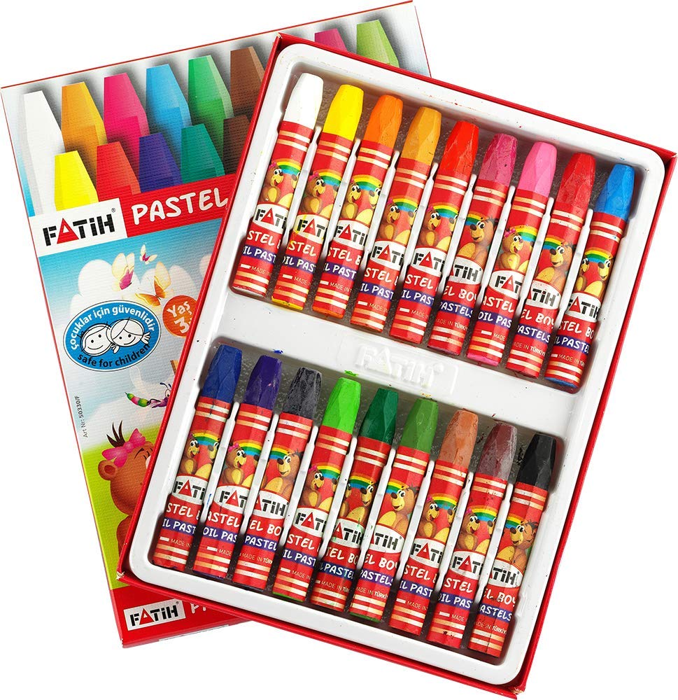 Fatih 50330 pastele olejne – zestaw 18 kolorów