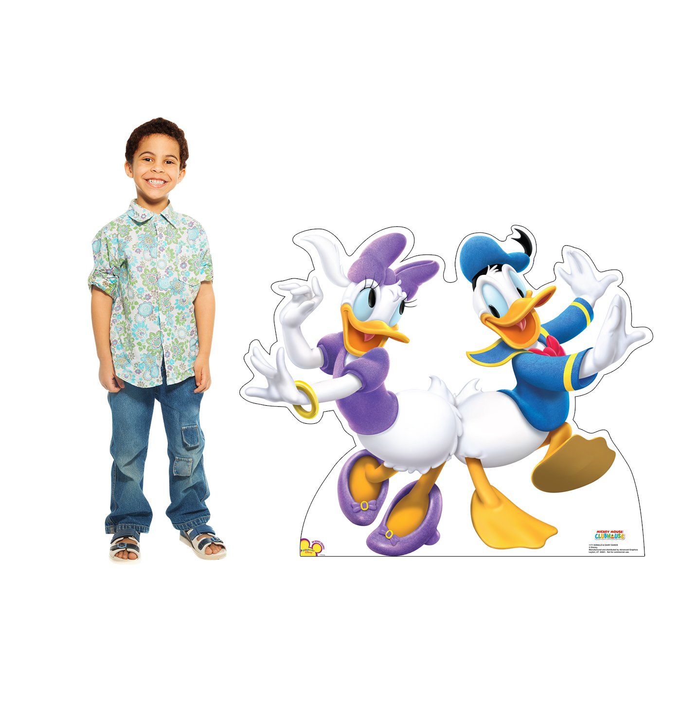 Cardboard People Donald Duck & Daisy Duck Life Size Cardboard Cutout