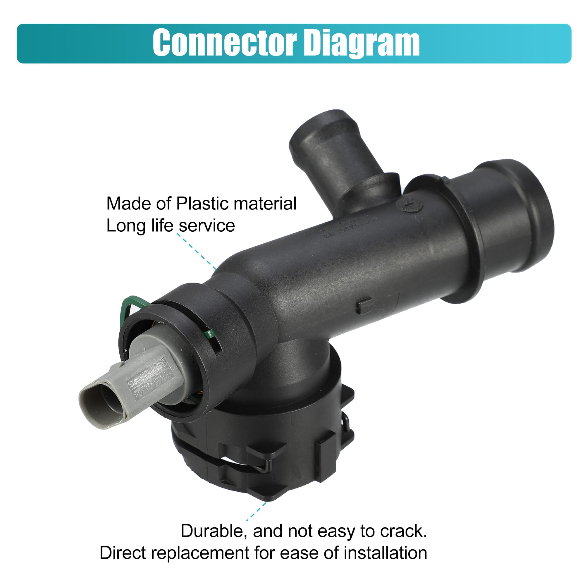 Connettore Tubo 5Q0122291BF 5Q0 122 291BF Per VW | Ricambio Auto Originale