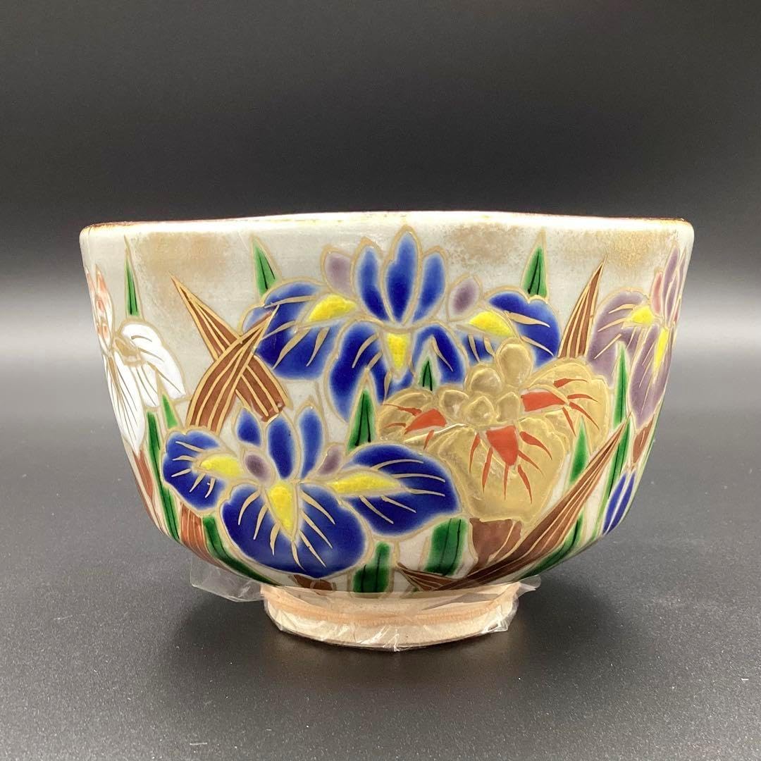 京焼 清水焼 陶あん 組茶碗 紅白牡丹 中1点 小1点 京焼 陶あん ➖新作