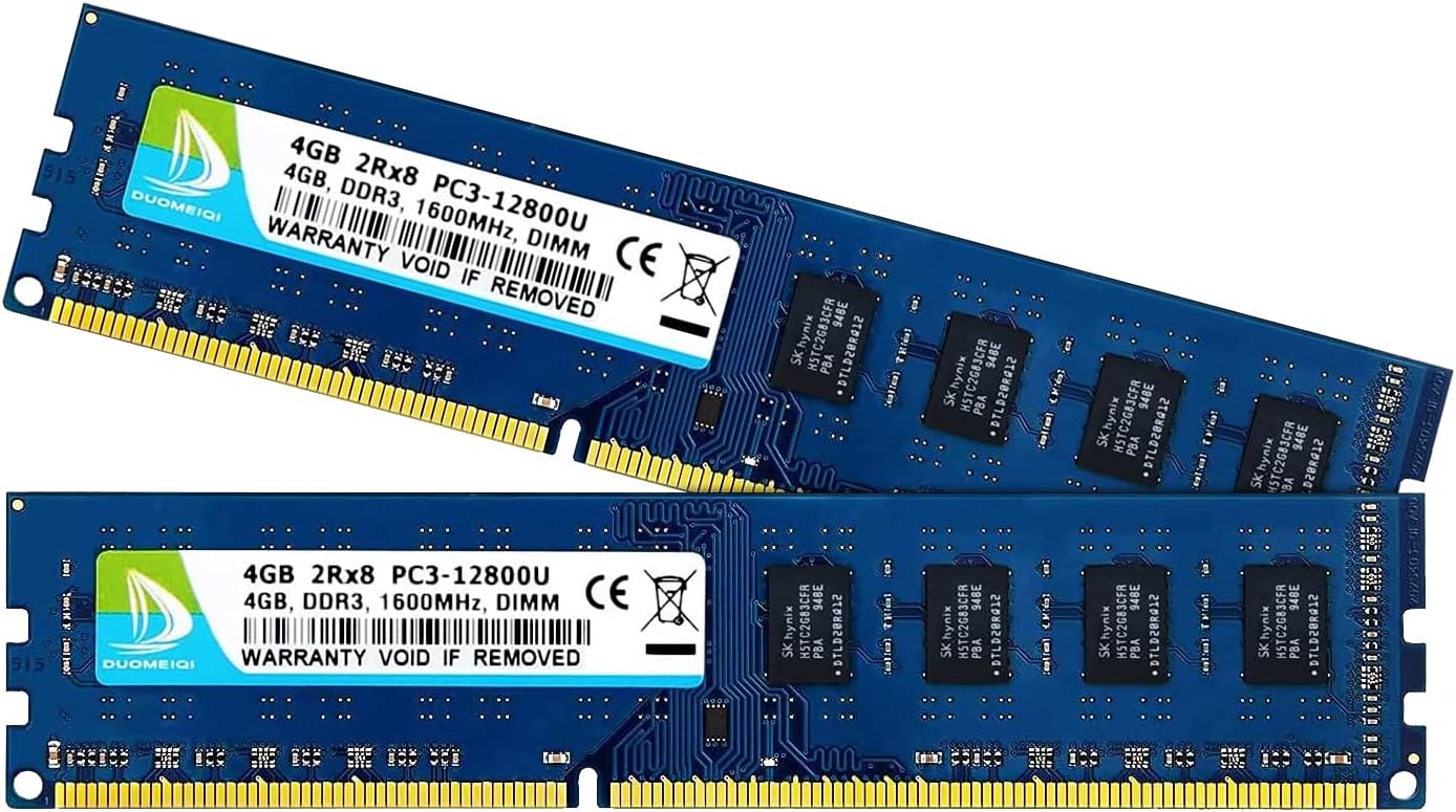 Desktop memory 8GB(4GBx2) DDR3/PC3 12800 1600Mhz
