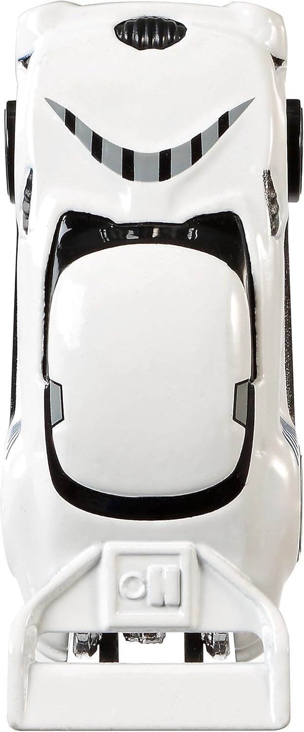 Hot Wheels Star Wars Rogue One Character Car, Stormtrooper (Clean)