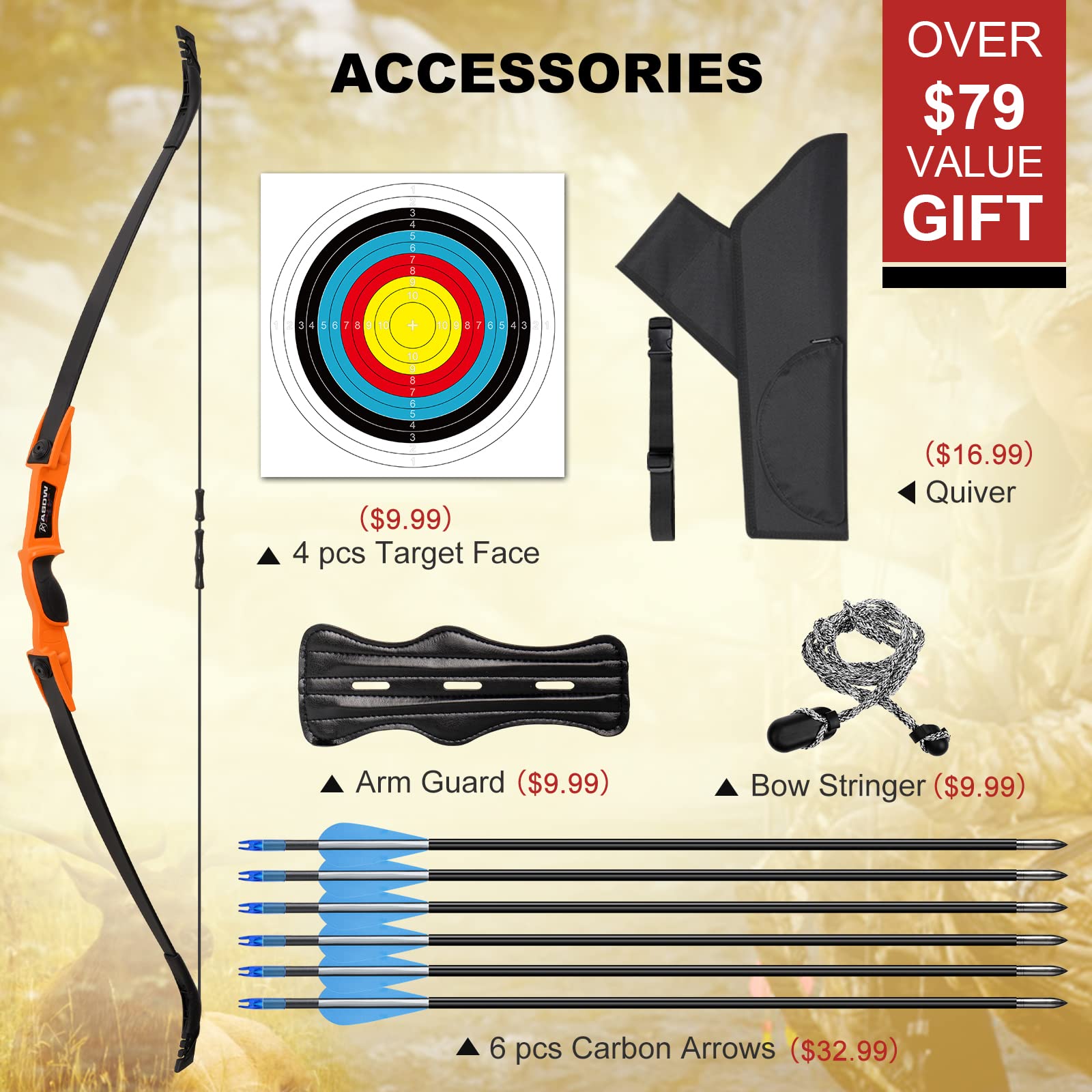 Buy ASDW Archery Bow Set Recurve Bow and Arrow Youth Bow and Arrow