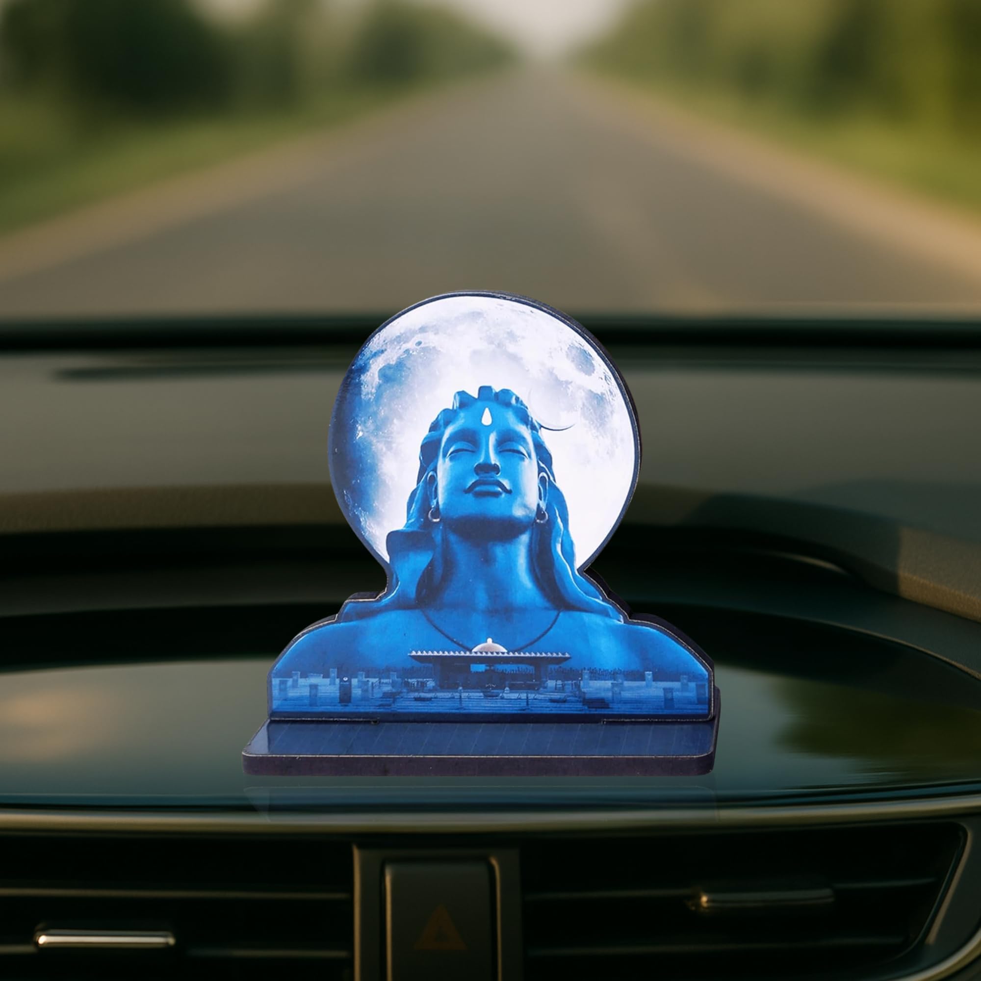 EXPLEASIA Divine Adiyogi God Figure Table Stand for Car deshboard, Office Table and Home Temple, Gift Item | Desk| Gift Item - Image 4 thumbnail