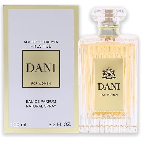 Amazon.com: New Brand Perfumes Dani EDP - Spray para mujer, 3.3 onzas :  Belleza y Cuidado Personal