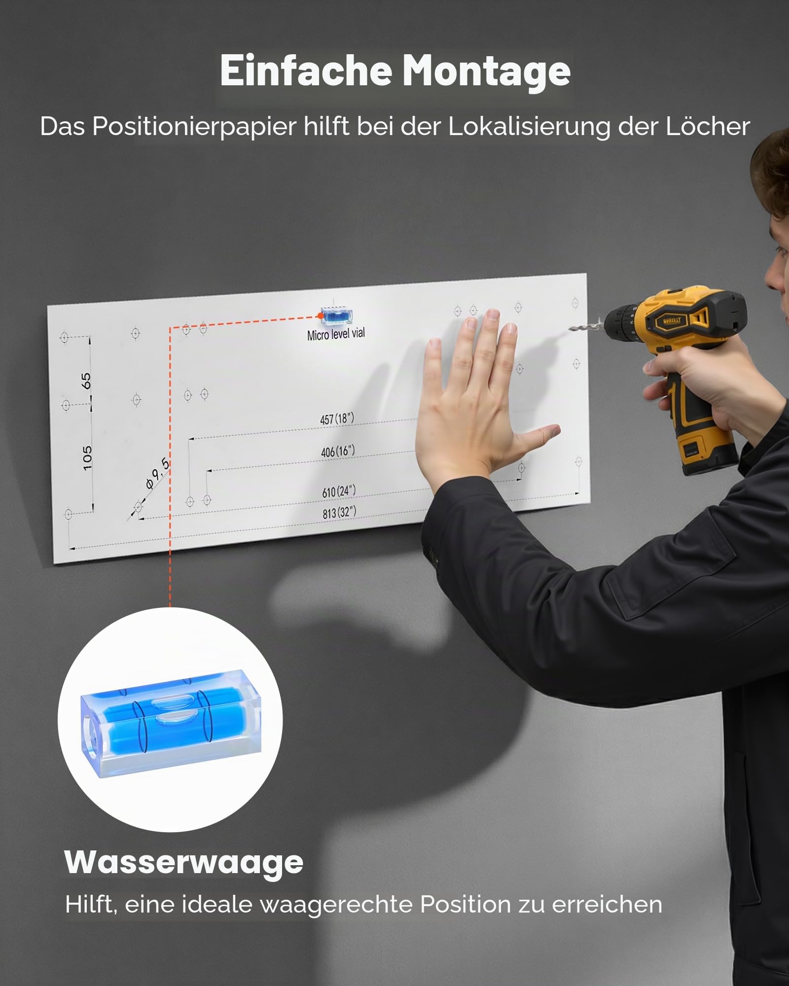 VEVOR 2er-Set Garagenregal 1219x503x200 mm Werkzeugaufbewahrung 127 kg pro Schicht Werkzeughalter Wand 1219x503 mm Regalfläche Aufbewahrungsregale Metallregal Werkzeug Organizer Wandregale