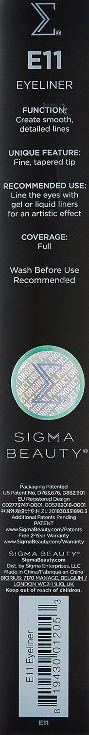 Sigma E11 - Eye Liner Brush : Eye Brushes : Beauty & Personal Care