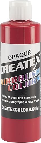 Miniatura 1 de Createx Colors Pintura para aerógrafo, 8 oz, rojo opaco